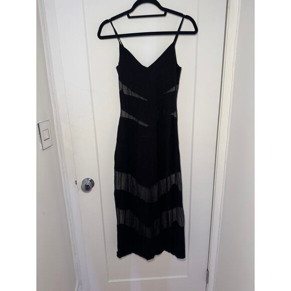 Cult Gaia | Lani Knit Midi Dress – Black (Size S, Gently Worn) - Picture 6 of 7